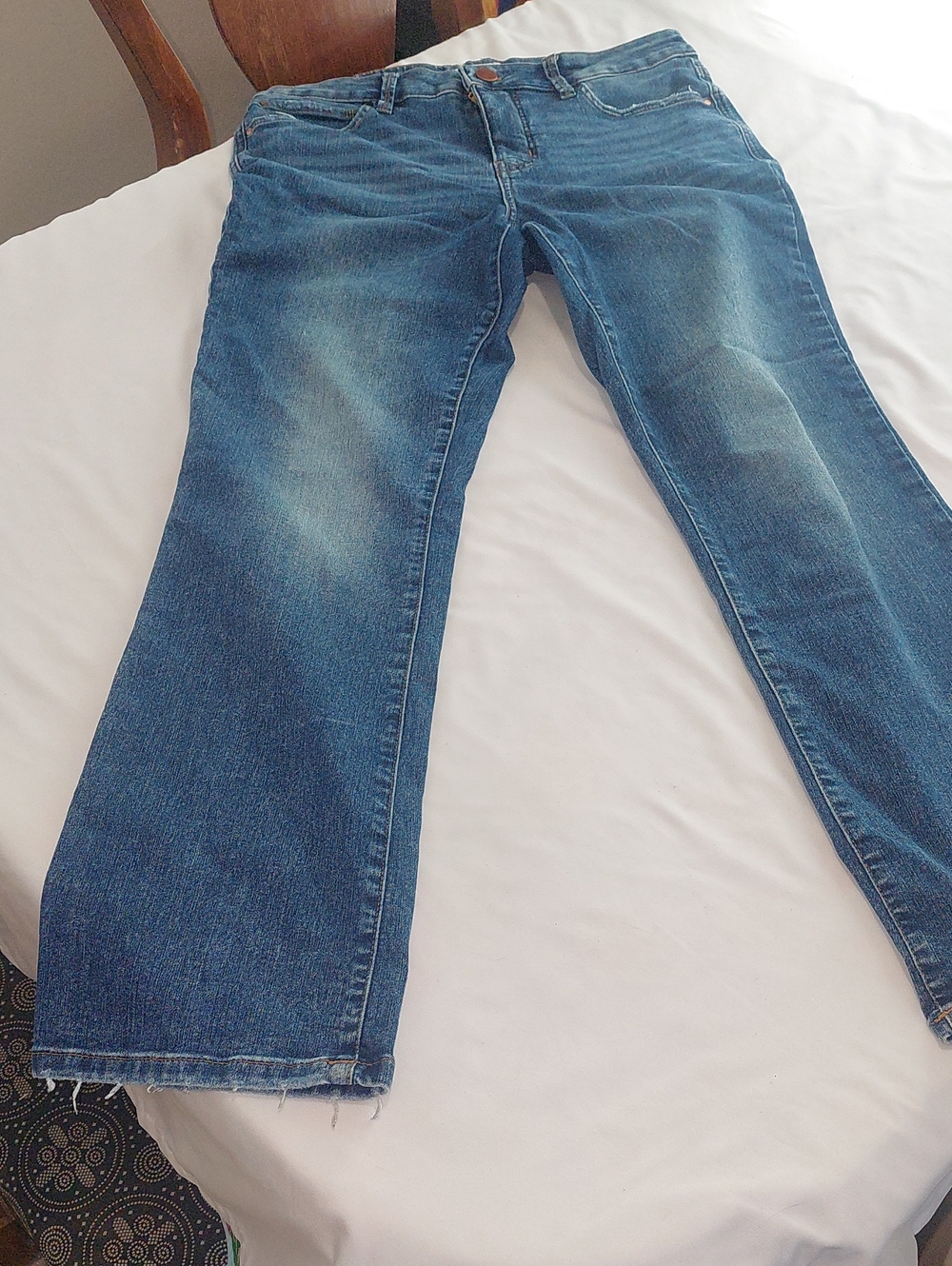 Maurices Ever Flex Size 14  Women's Blue Denim Jeans - Boot Cut